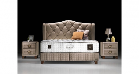 Bed with storage DIAMOND
