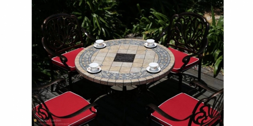 Garden table, round