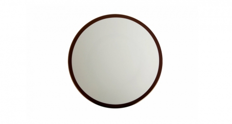 ფაიფურის თეფში COPPER LINE