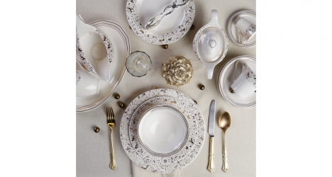 Porcelain dinner set BOHEMIAN