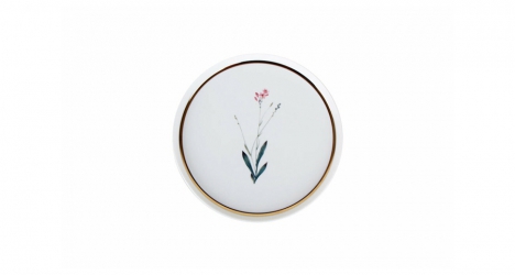 Porcelain Flat plate BOTANICAL