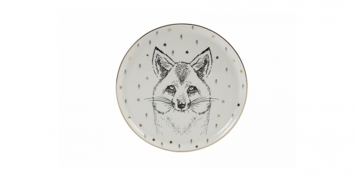 Porcelain  Plate FOREST