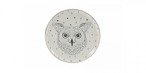 Porcelain  Plate FOREST
