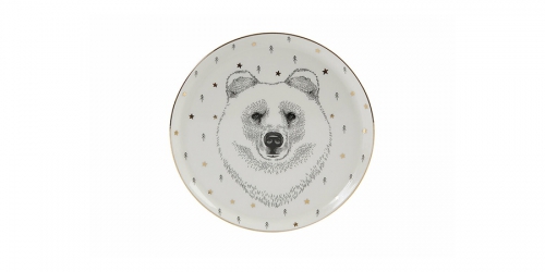 Porcelain  Plate FOREST
