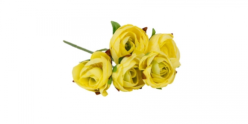 ყვავილი ხელოვნური, CAMELLIA  YELLOW