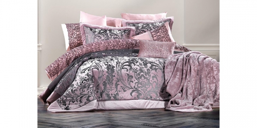 საწოლის გადასაფარებლის ნაკრები DIAMOND PINK 