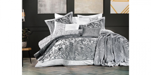 საწოლის გადასაფარებლის ნაკრები DIAMOND GREY