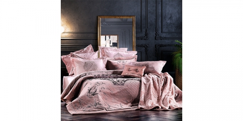 საწოლის გადასაფარებლის ნაკრები BAROQUE PURPLE