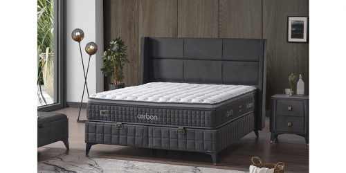 Bed with storage CARBON