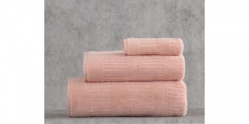 პირსახოცის ნაკრები, სეტი 3ც. NEW STRIPE PINK