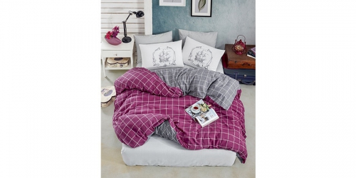 თეთრეული კოტონის TRENDY PURPLE