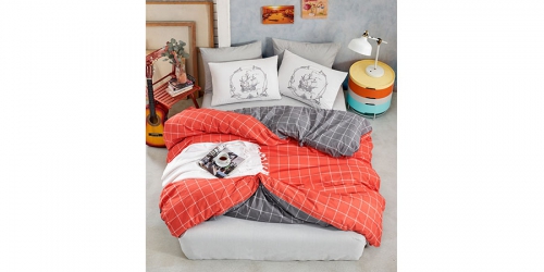 თეთრეული კოტონის TRENDY ORANGE