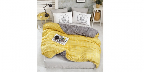 თეთრეული კოტონის TRENDY YELLOW