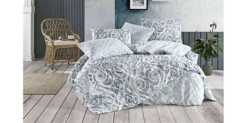 თეთრეული კოტონის LIENZO BLUE