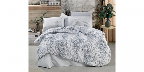 თეთრეული კოტონის SOFRANO GREY
