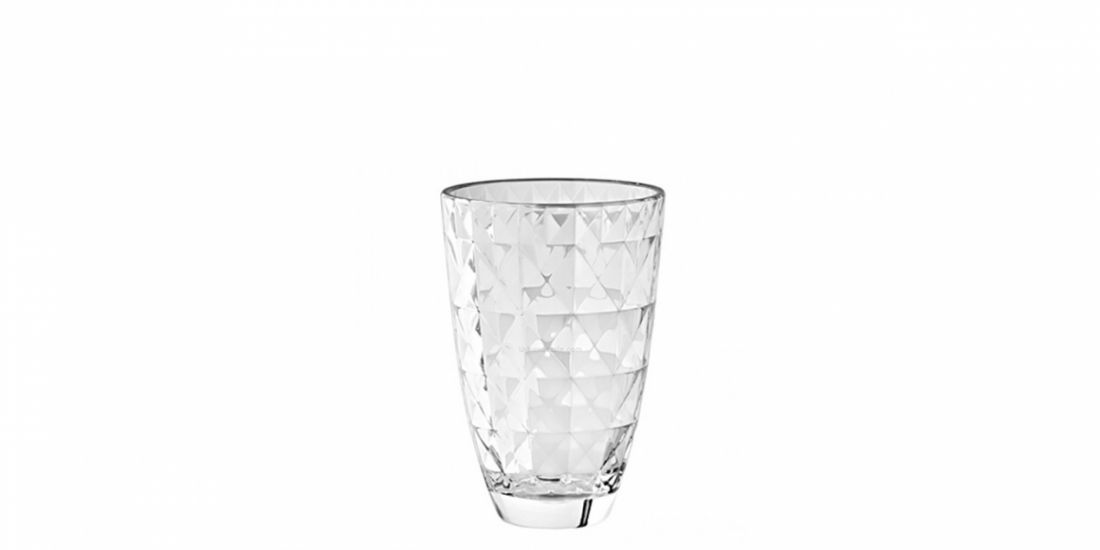 CARRE VASE, h24cm.
