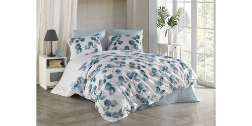 თეთრეული კოტონის HENA BLUE