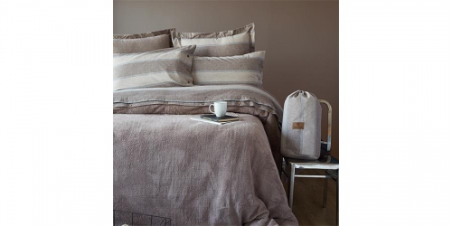 თეთრეულის ნაკრები, DOUBLE COMFORT BEIGE