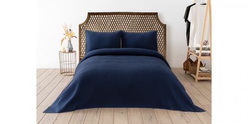 Waffle Pique Set WAFFLE BLUE