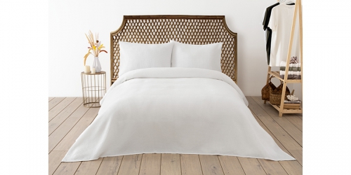 Waffle Pique Set WAFFLE WHITE