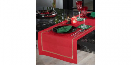 მაგიდის რანერი DIAMOND RED