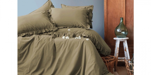 FRILL Poplin Duvet Cover Set
