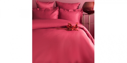 SIMPLY CHERRY ROT Satin Duvet Cover Set