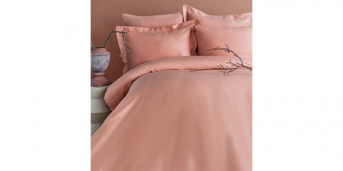 Satin Duvet Cover Set, SIMPLY BLUSH