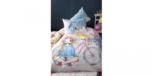 თეთრეული დიჯითალ კოტონი COZY GIRL