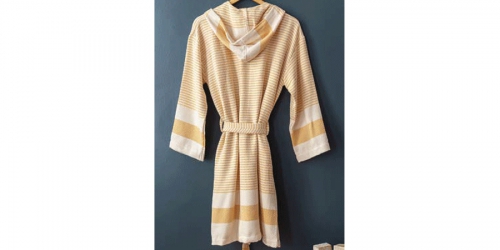Bamboo Bathrobe, SUNNY YELLOW