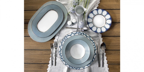 SEAL Porcelain dinner set for 12 person