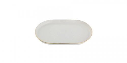 CHOPIN GOLD, Oval Plate