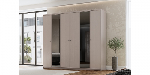 FALCON, Wardrobe W. 6 Doors