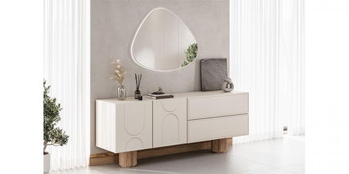 Sideboard with mirror ART, KONFOR
