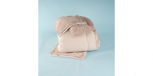 DORMIO TRIO Blanket with microfiber and 1 pillowcase