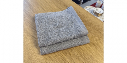 Hygienic towel, 30x30cm., PURE GREY