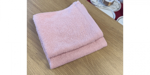 Hygienic towel, 30x30cm., PURE ROSE