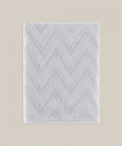 პირსახოცი ტანის, 76x152სმ., CHEVRON GREY