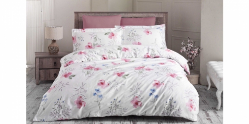 თეთრეული სატინა BLOOMSTER PINK