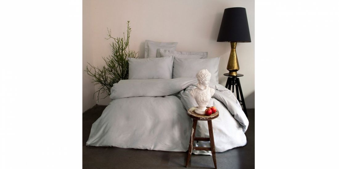 თეთრეულის სატინის SIMPLY GREY