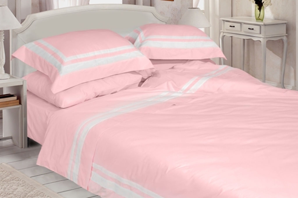 ორსაწოლიანი ბამბის თეთრეული LISSOME PINK