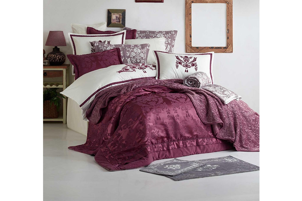 საქორწილო, სასაჩუქრე ნაკრები MONICA DARK PURPLE