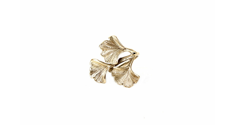 Napkin Ring CLOVER GOLD
