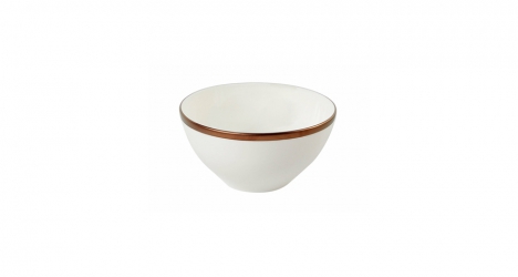 Porcelain Bowl COPPER LINE