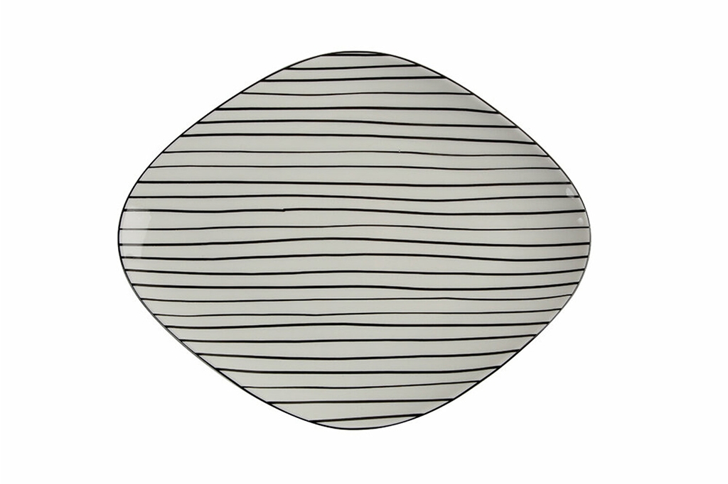 Porcelain Oval Plate HOPE