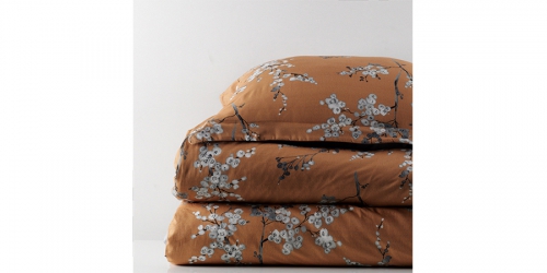 Ranforce, Duvet Cover Set, CHICORY ORANGE