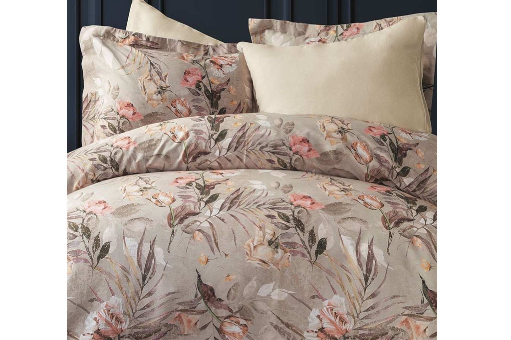 Satin Family Duvet Cover Set, MISTRAL