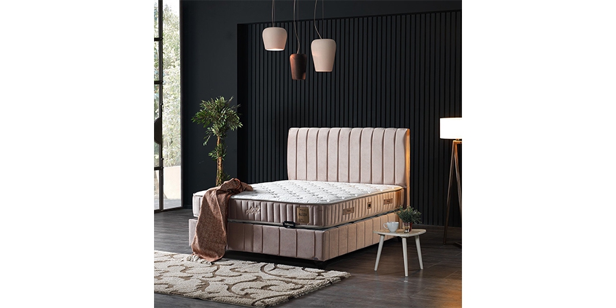 Bed with storage ALIZA