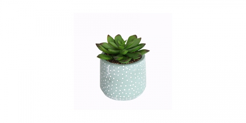 Artificial Flower, SUCCULENT IN POT