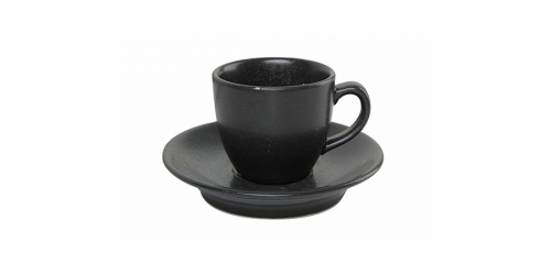 Coffe Cup & Saucer, SEASONS BLACK